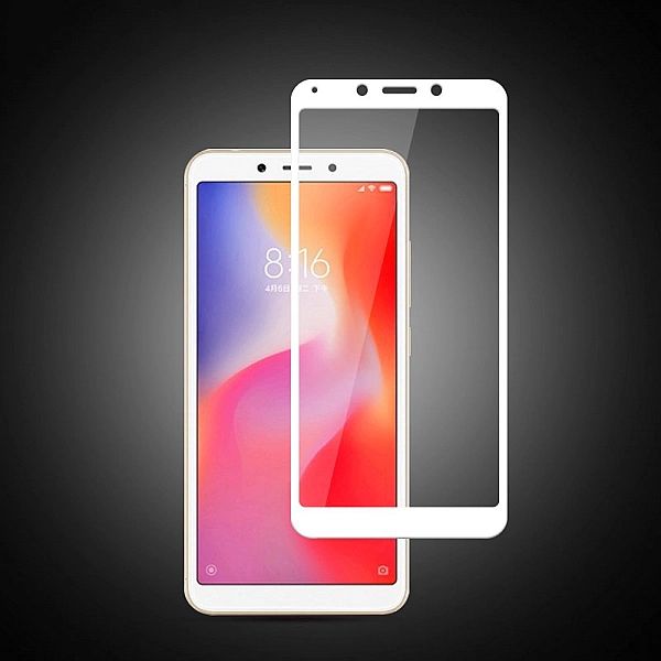 Xiaomi Redmi 6 / 6a Szkło Hartowane Na Cały Ekran Full Glue