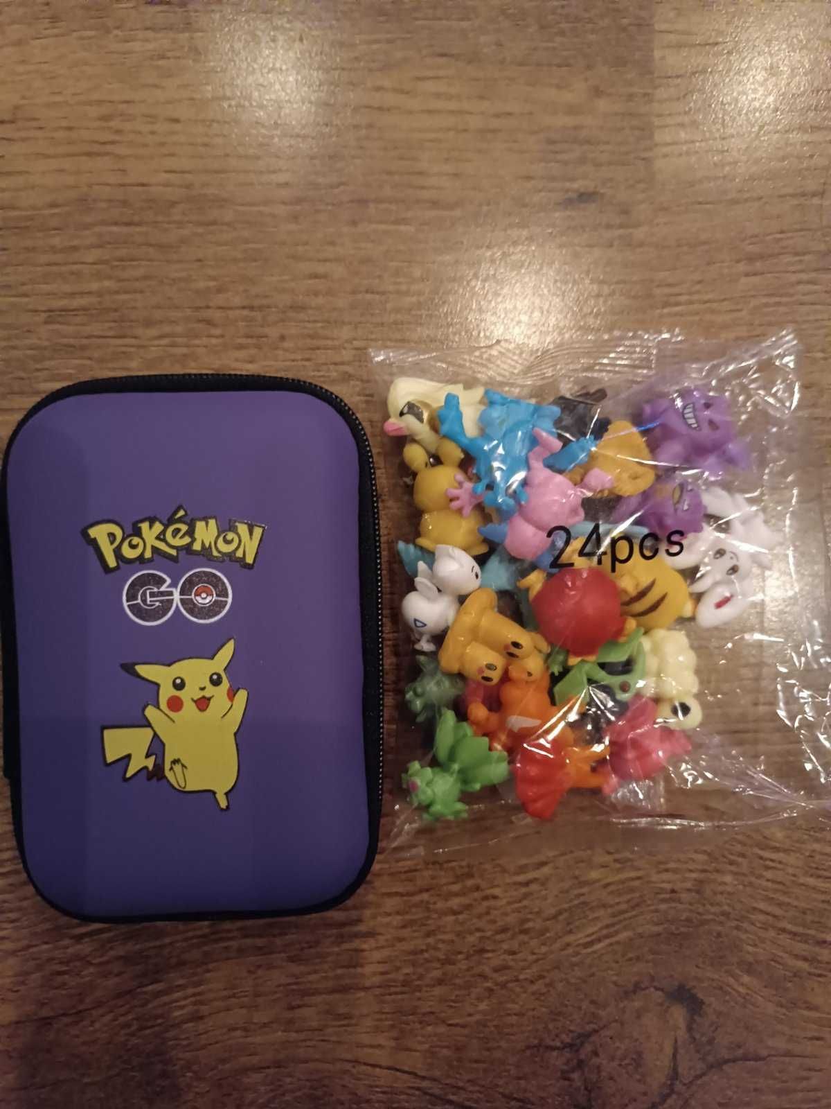 Zestaw dla Fana Pokemon ETUI + 24 Figurki Pokemon.