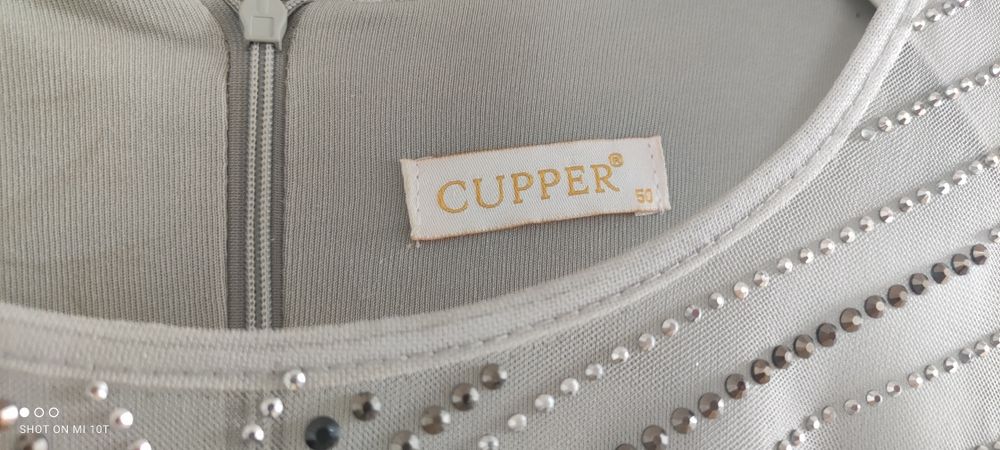 Suknia cupper weselna