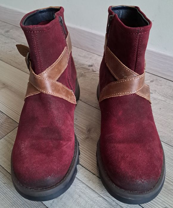 Чоботи шкіряні Fly London (р.40) Португалія