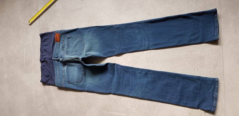 Spodnie jeansy ciążowe MAMA 38 NOWE