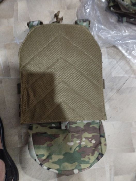 Плитоноска Artex с напашником системой быстрого сброса и 7 подсумками