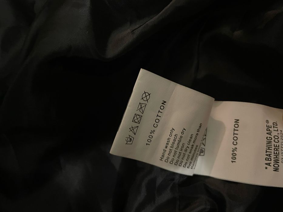 Aape by a bathing ape куртка мужская с подкладом