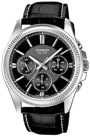 zegarek męski casio mtp-1375l-1avdf + box