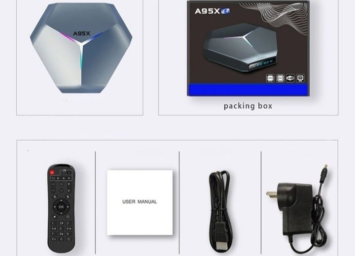 Tv Box Android 11 Smart Amlogic S905 X4 8KWifi BT