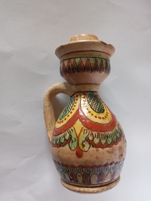 Тарелка  настенная керамика  майолика фарфор  ссср