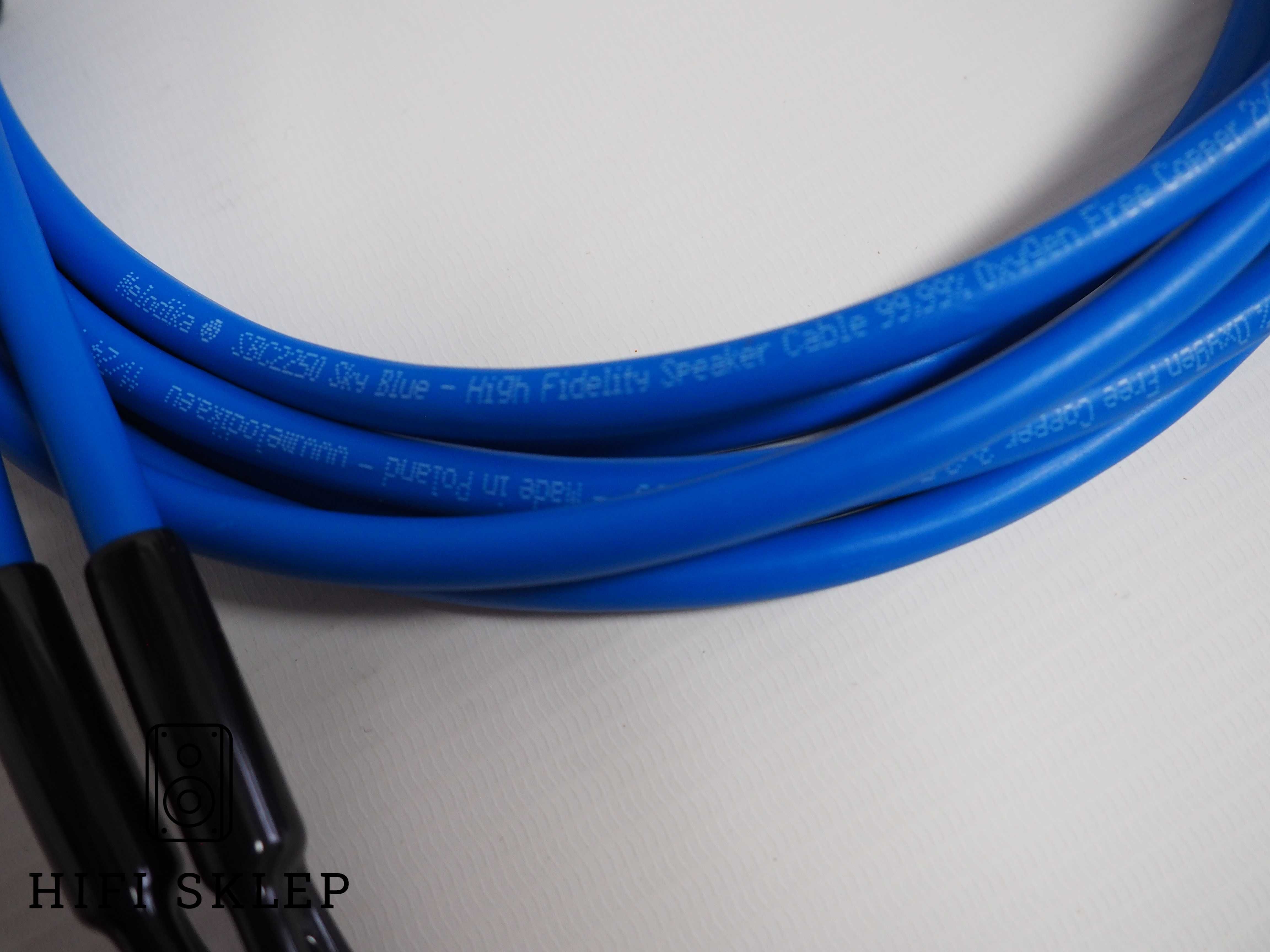 Melodika Sky Blue - Kabel głośnikowy 2,5mm2 - 2x2m /zaproponuj cenę !!