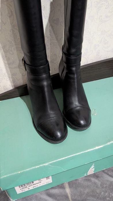 Шкіряні демісезонні сапожки Clarks 41 розмір