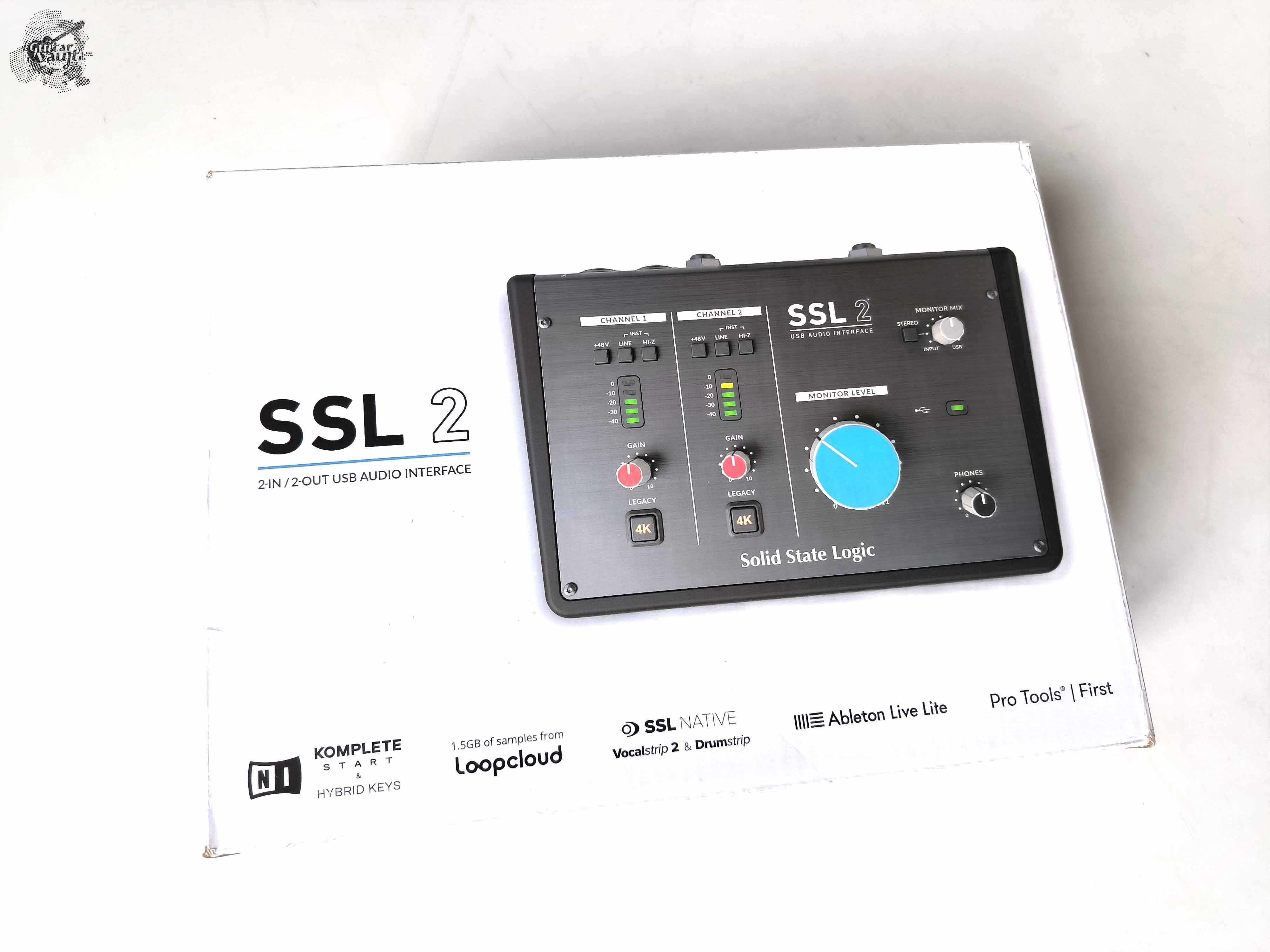 Новий Solid State Logic SSL2 USB Audio Interface аудіокарта