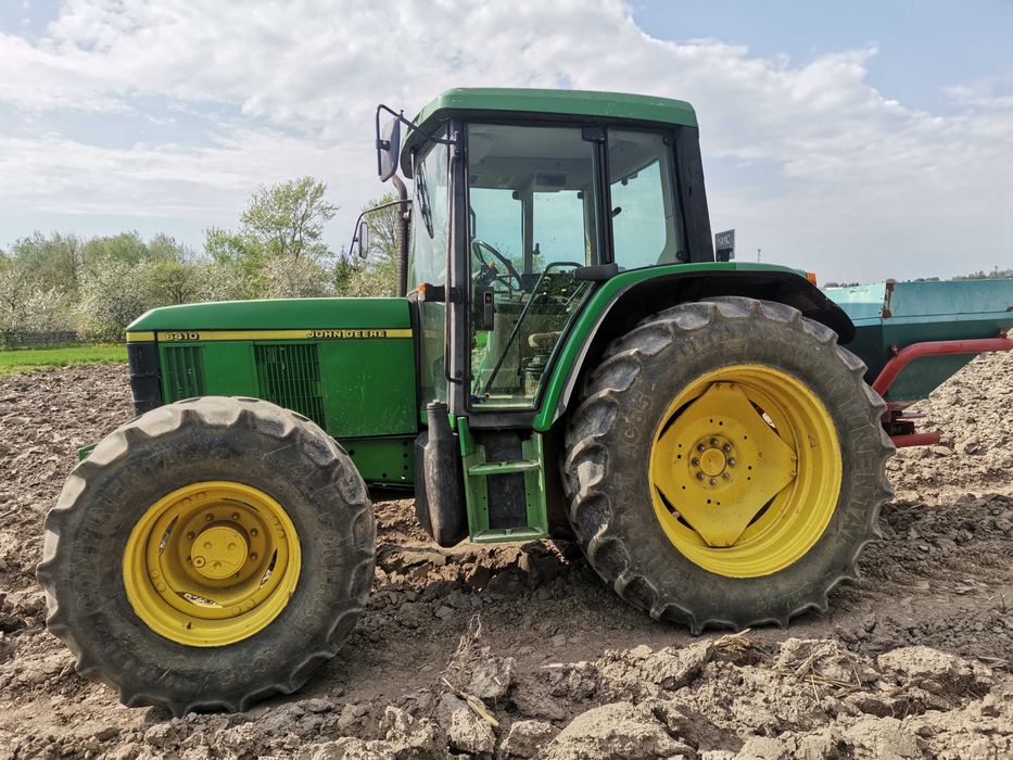 John Deere 6410 PowerQuad 40km/h Renault Ares ehr case mxu fotelpneuma