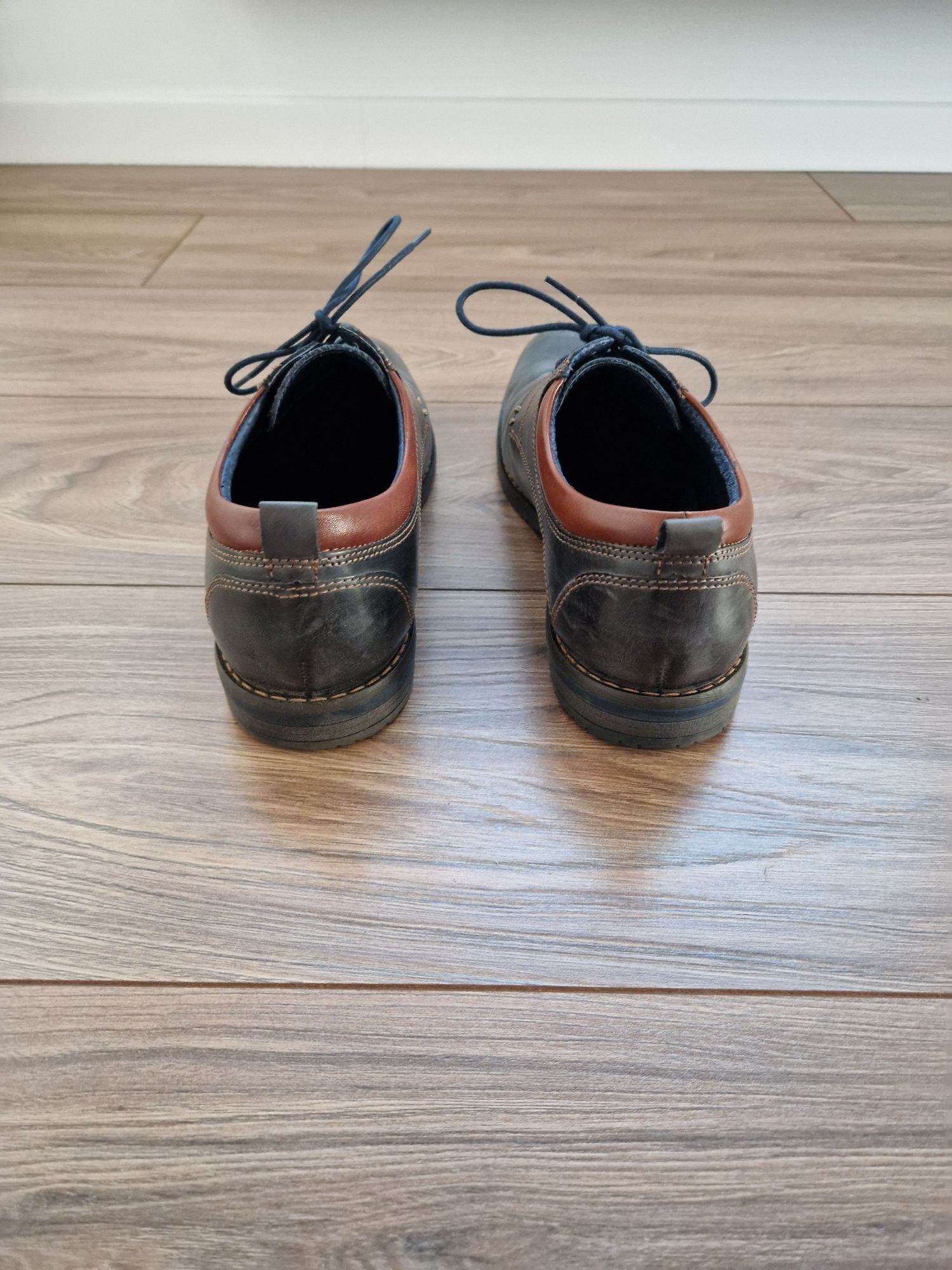 Półbuty męskie Lasocki skóra naturalna, buty, garniturowe