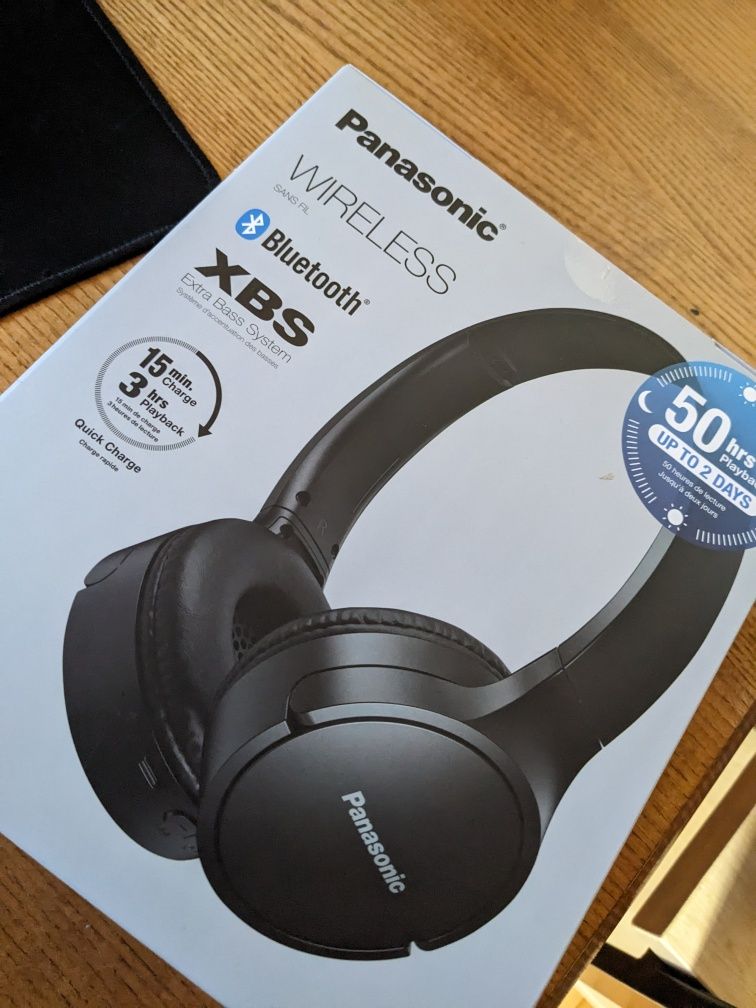Słuchawki bezprzewodowe Panasonic RB-HF420B