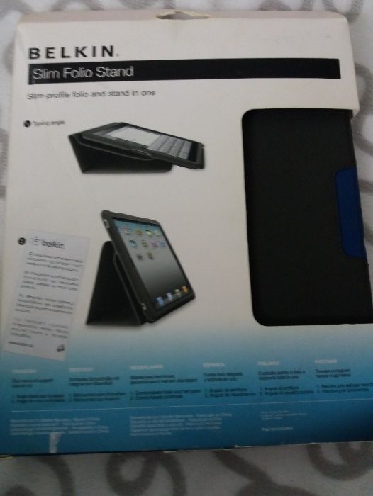 Nowe etui, stojak Belkin i Pad2 czarne