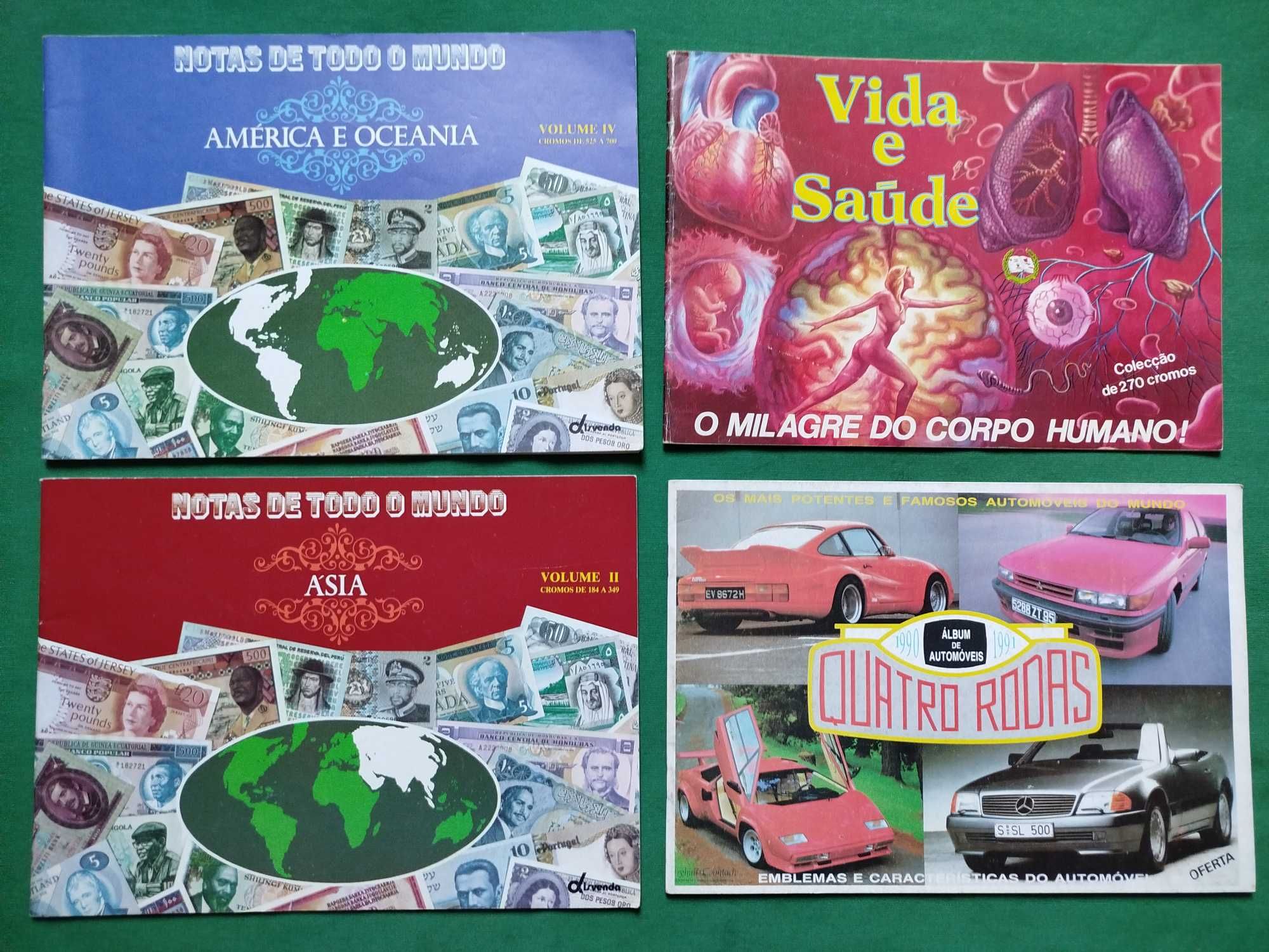 Cadernetas de Cromos Antigas - Vazias