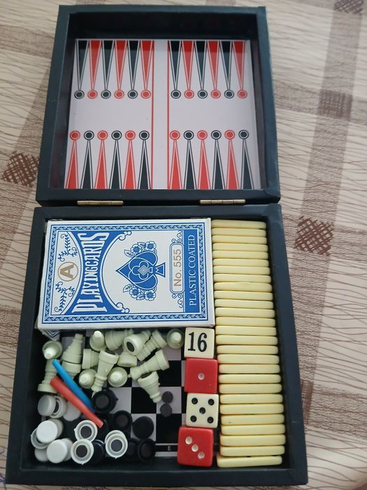 Шашки,шахматы,домино (набор)