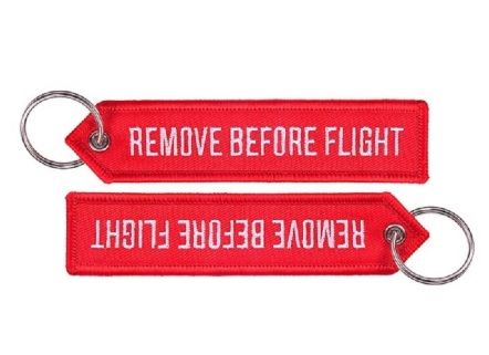 Porta Chaves - Remove Before Flight - ARTIGO NOVO