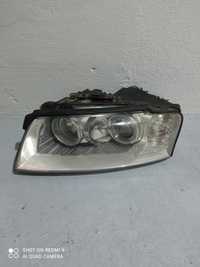 Farol esquerdo Audi A8 D3 de 2003 a 2005