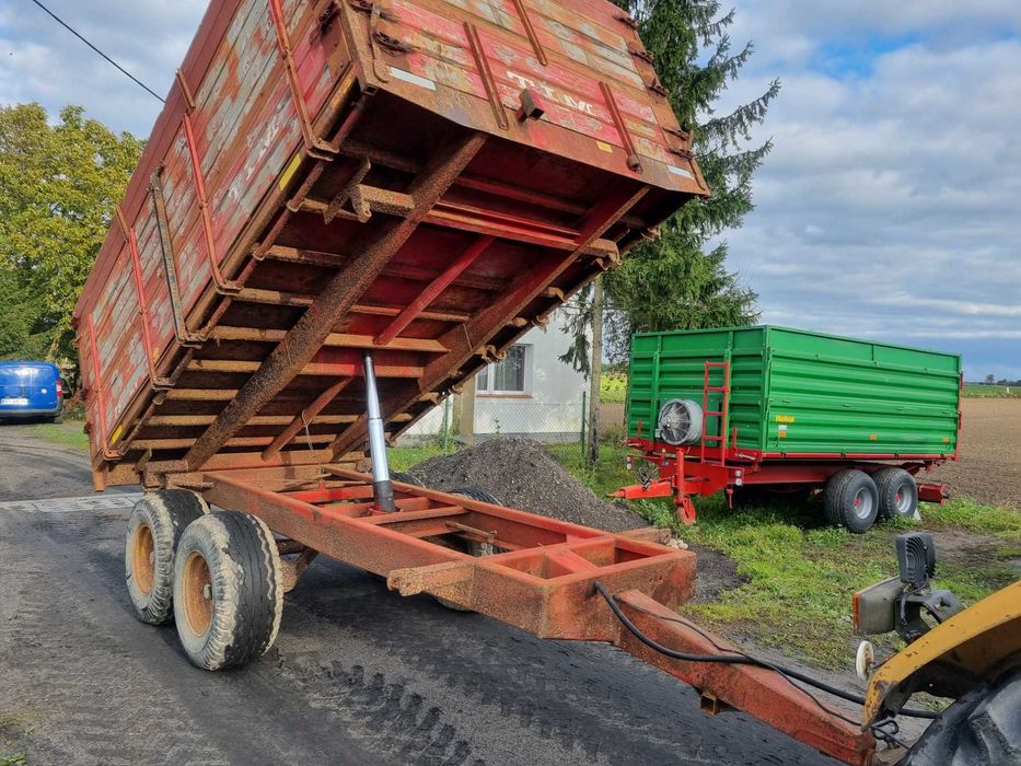 Przyczepa wywrotka tandem 8t Tim Agromet Warfama