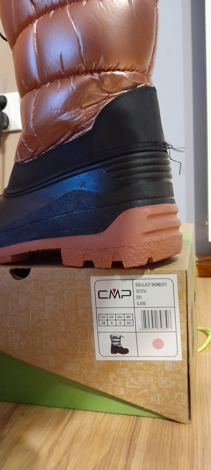 Buty zimowe śniegowce wodoodporne CMP