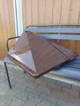 Okap akpo 60cm brązowy