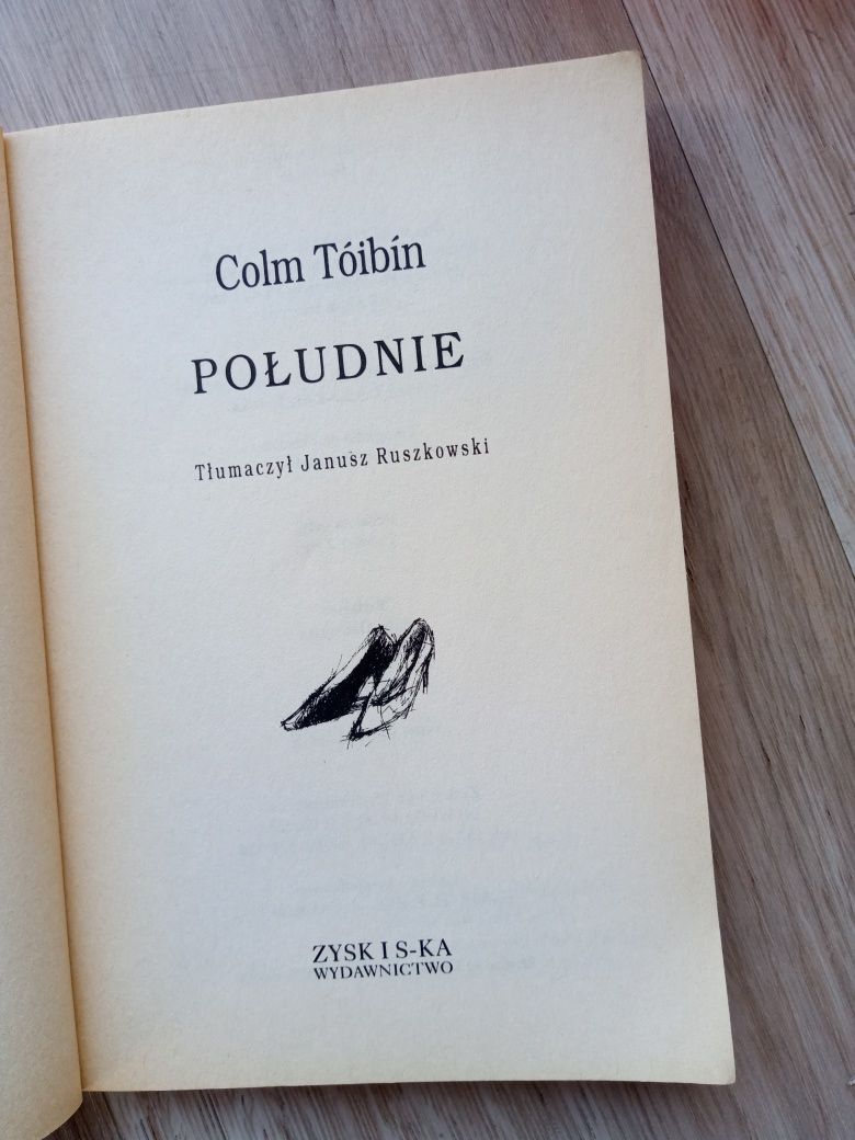 Południe, Colm Toibin - Literatura
