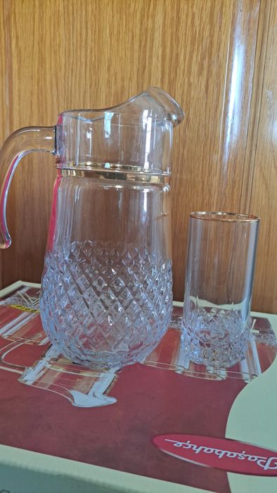 Conjunto jarro e copos - Pasabahce