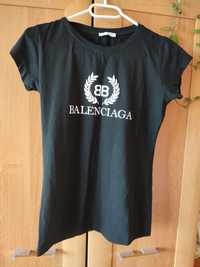 Koszulka z napisem Balenciaga M