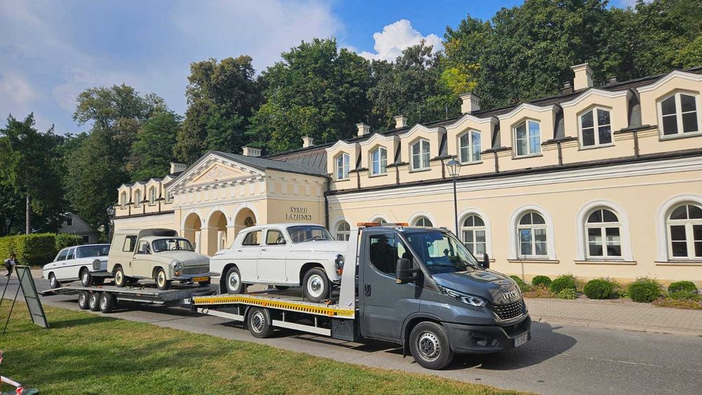 Pomoc drogowa laweta holowanie tani transport