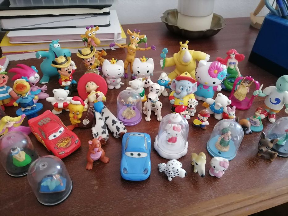 Diversas figuras pvc