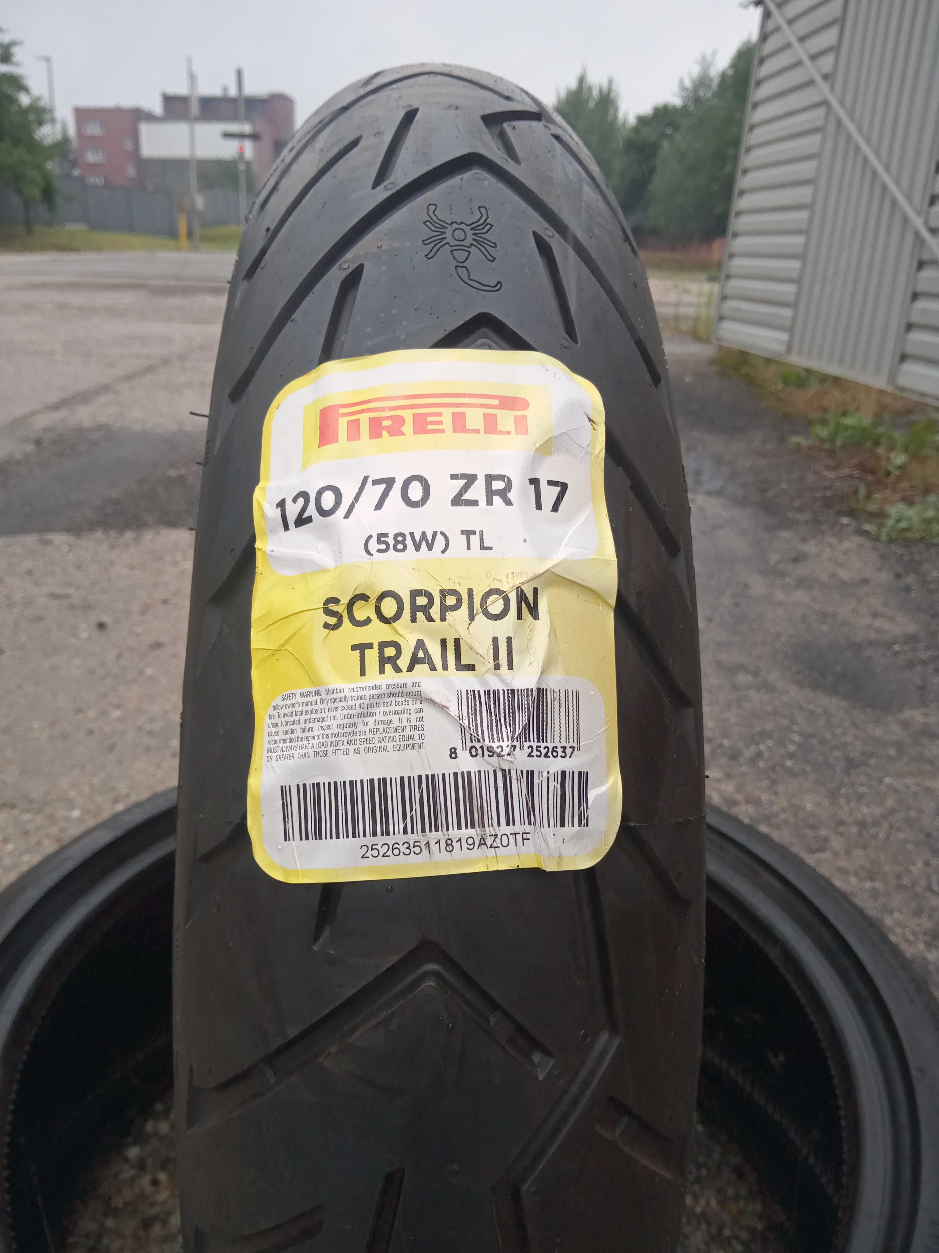 Pirelli Scorpion Trail II 120/70/17 Nowa 2019r