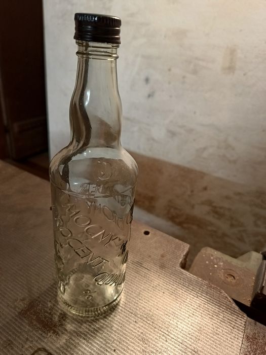 Butelki na Bimber Pędzony nocą butelka ozdobna