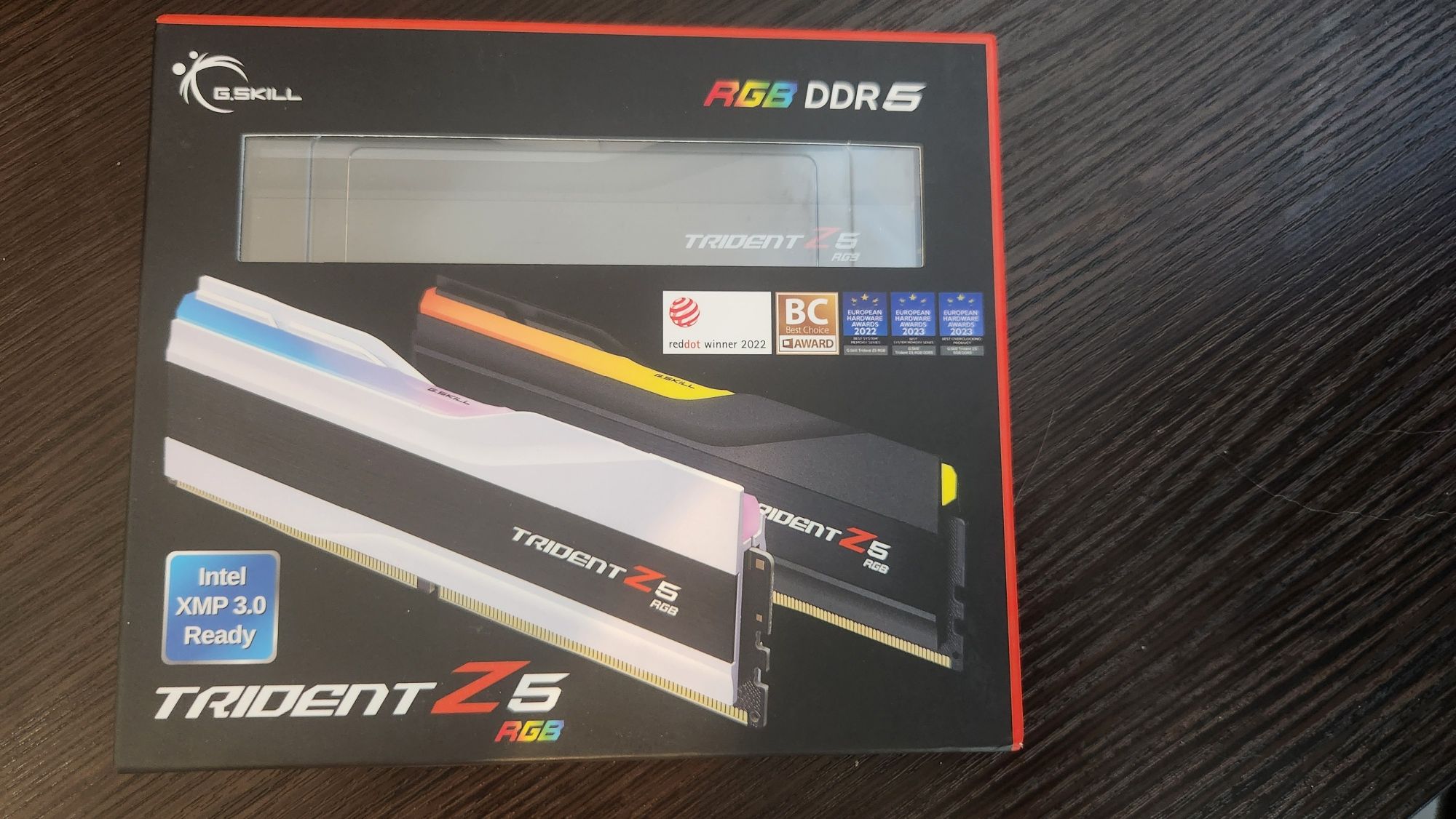 G.Skill 32 GB (2x16GB) DDR5 7800 MHz Trident Z5 RGB