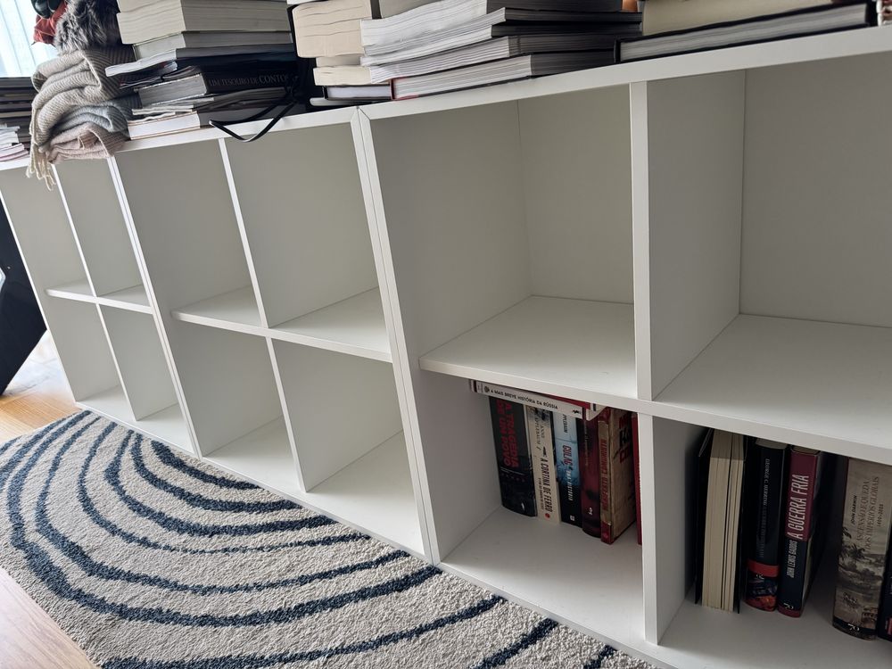 Estantes Ikea EKET Branco  (5 unidades)
