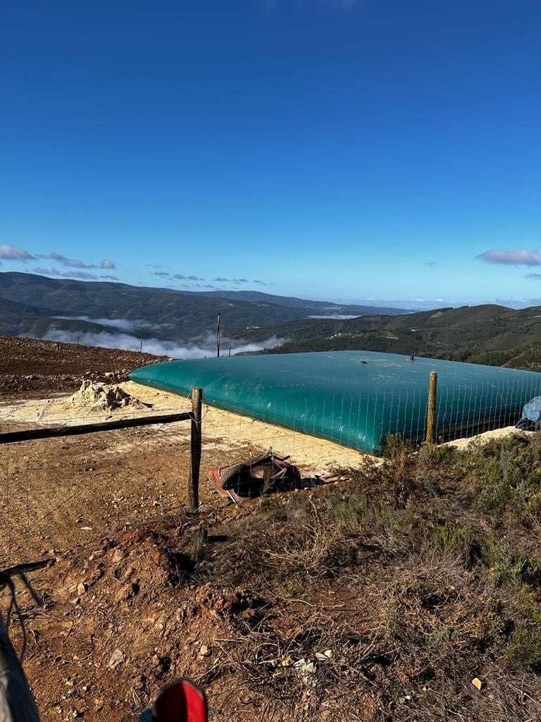 Depósitos flexíveis para água até 2000m3. 10 Anos de Garantia.