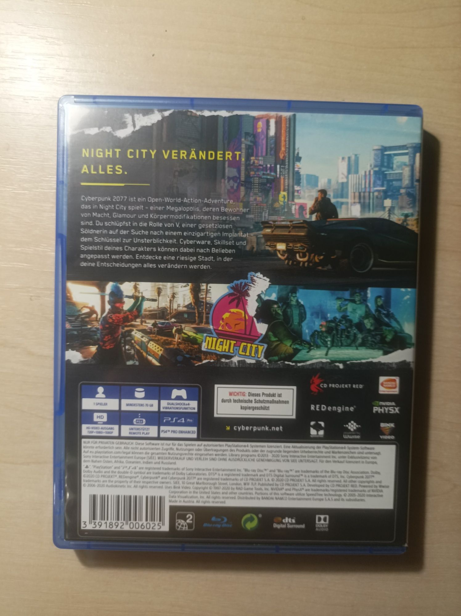 Продаю диск на PS4 Cyberpunk 2077