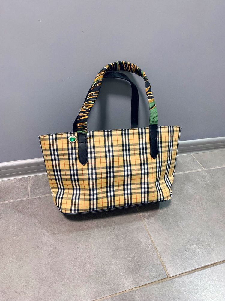 Женская, вместительная сумка-шопер; сумочка (Burberry)