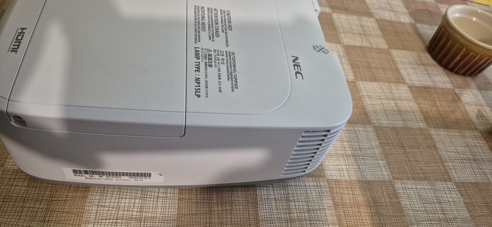 NEC projektor,rzutnik M260 x nowy