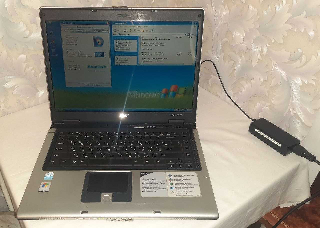 Ноутбуки HP 250 G6 15,5 4 GB 500 GB и Acer Aspire 5610Z 15.4" 80 GB