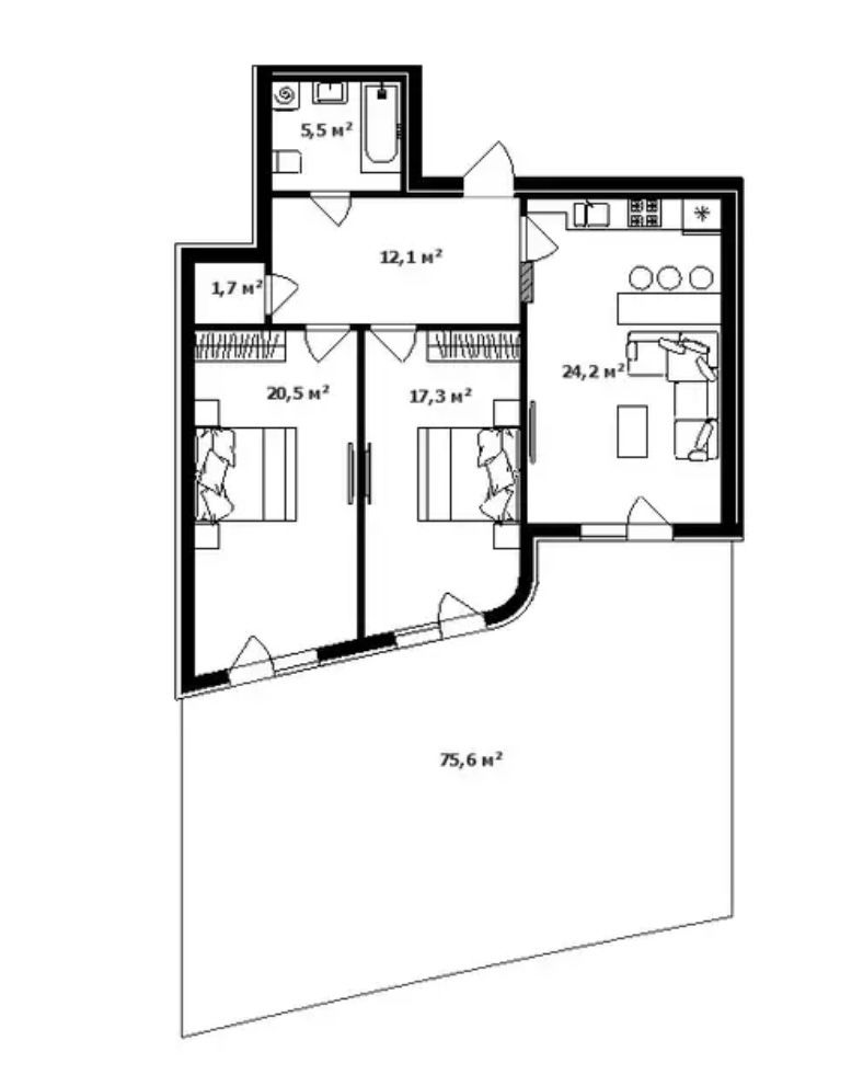 Продажа 3-х кім квартири в ЖК "DREAM CITY" Гойди 10