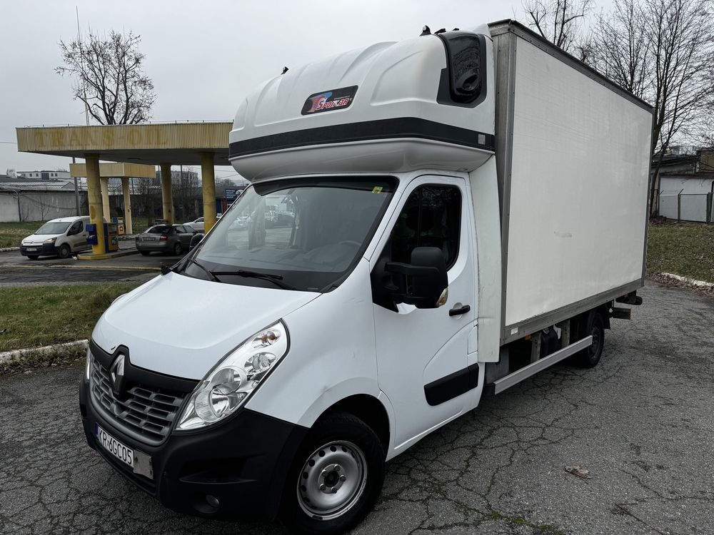 Renault Master - kontener z windą 8 palet