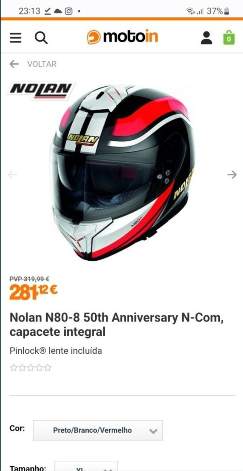 Capacete Nolan N80-8 Special Edition- Novo