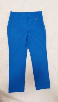 Брюки стильні жіночі сині/синие стильные женские штаны 42