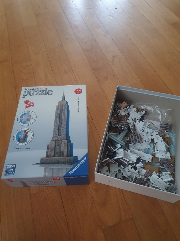 Puzzle 3D Empire state Building Nowy Jork Ravensburger