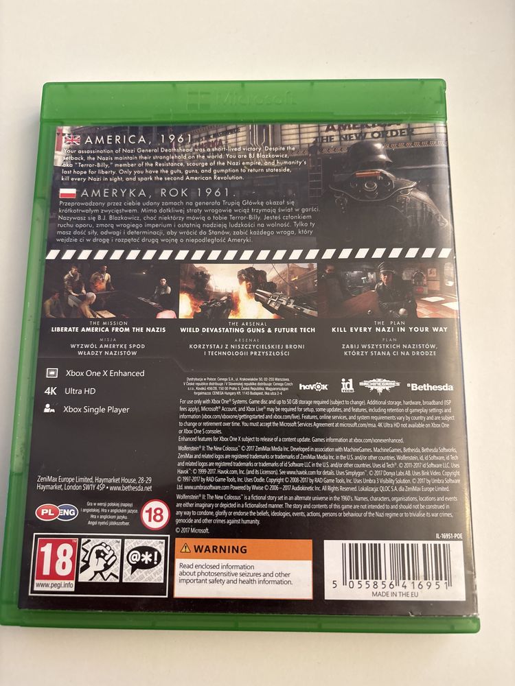 Wolfenstein 2 the new colossus