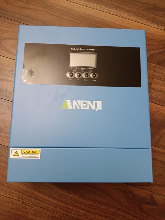 Инвертор гибридный Anenji 4, 4,2 квт, 24 вольта, встроенный WIFI тихий