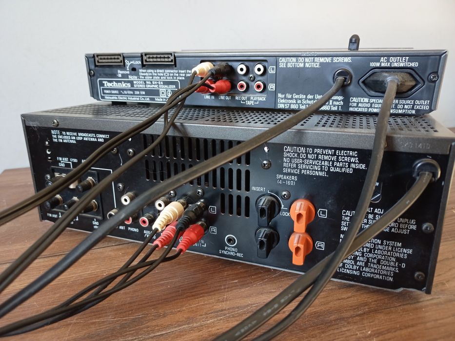 Technics SH-E4 oraz SA-K6 vintage sprzęt