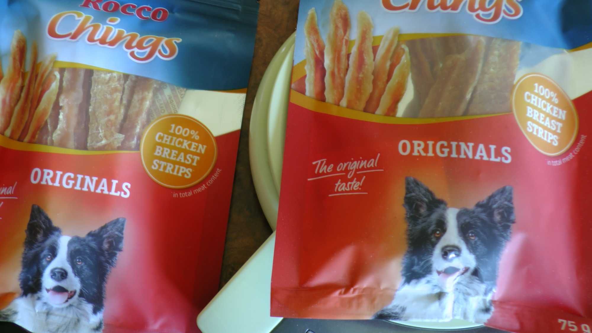 Rocco chings, pierś z kurczaka w paskach 75g+27gr
