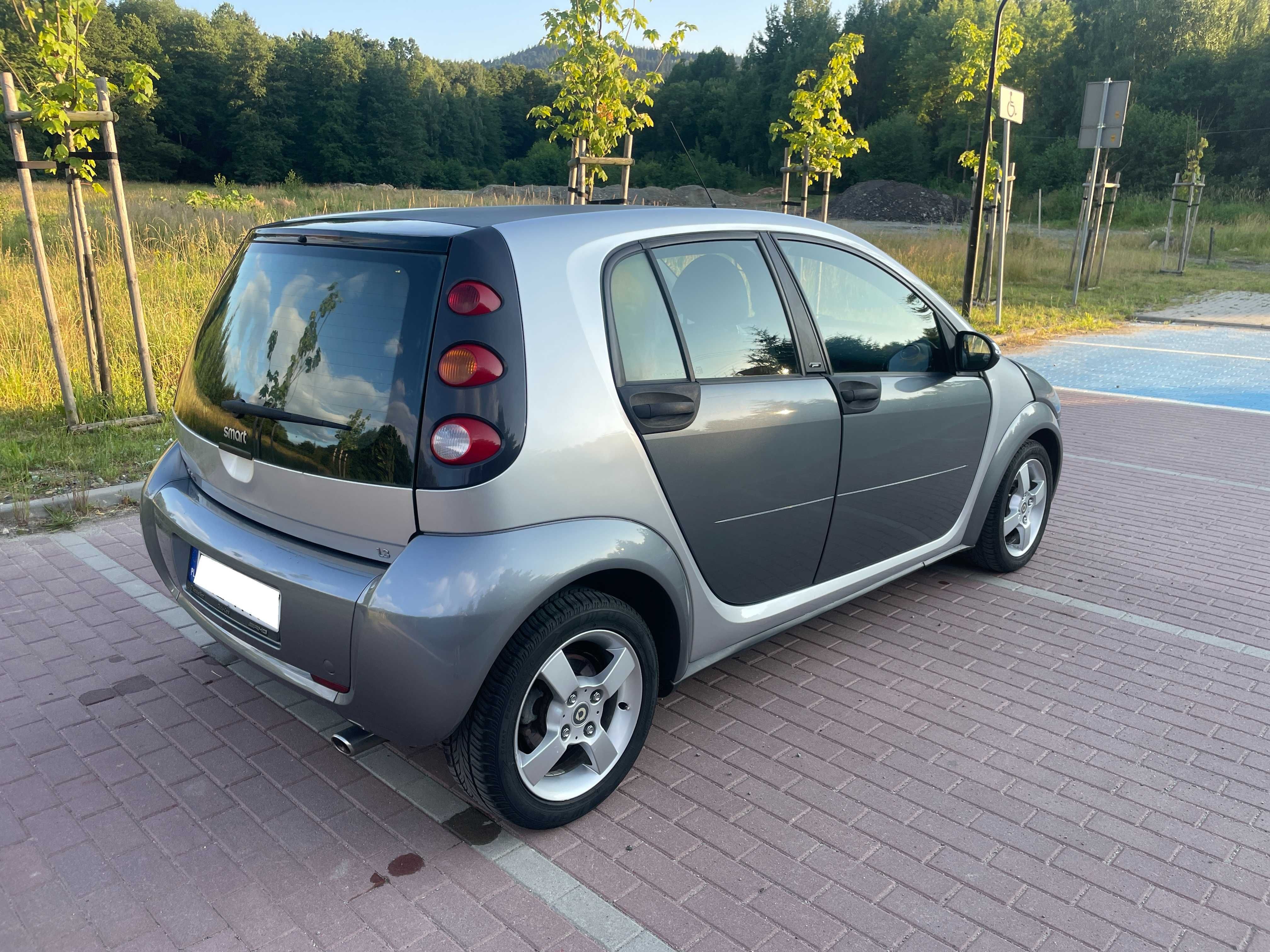 Smart ForFour 1.3 benzyna 95 km 2004 r. 5 drzwi super stan EURO 4