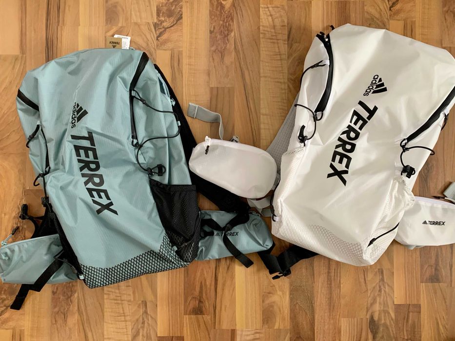 NOWY* Adidas TERREX AEROREADY Hiking Pack - Biały i Zielony_2022!