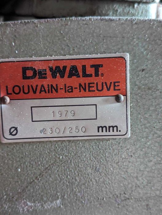 Dewalt, ukośnica, 0.92 kW, 1979 rok, niezniszczalna, precyzyjna